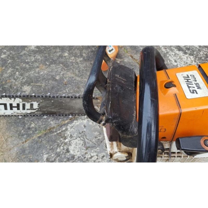 Stihl chainsaw ms460