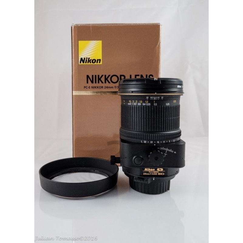 Nikon 24mm f/3.5D ED PC-E NIKKOR lens