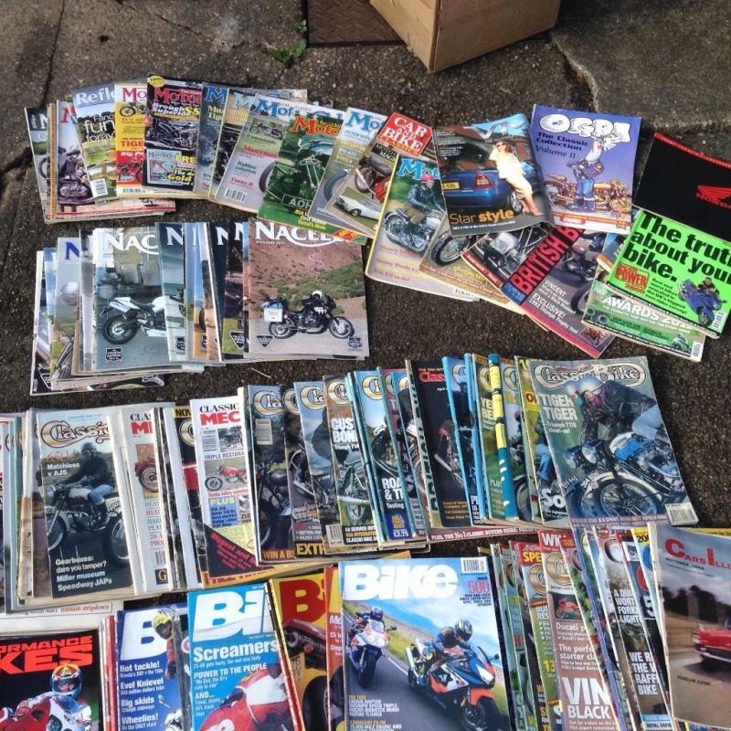 Motorcycle magazines