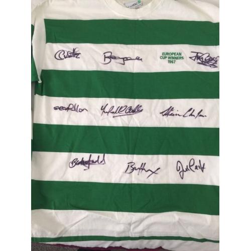 LISBON LIONS SIGNED SHIRT BY 9 PLAYERS