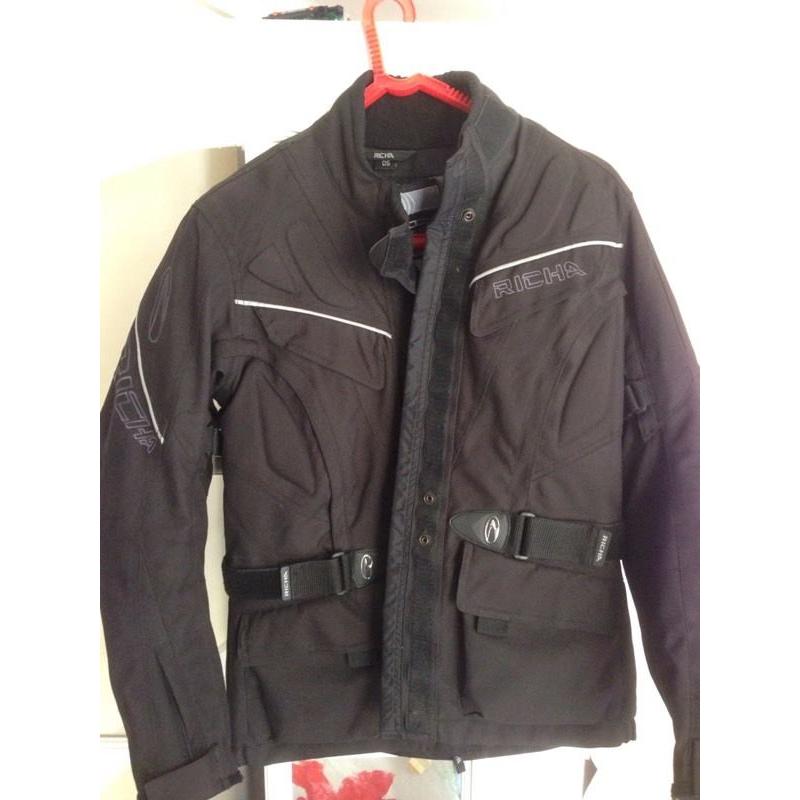 Ladies richa textile jacket and trousers