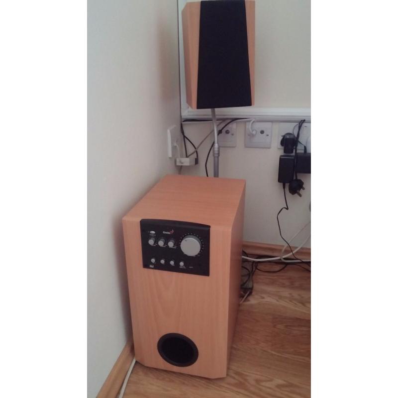Genius SW5.1 Home Theatre active speakers