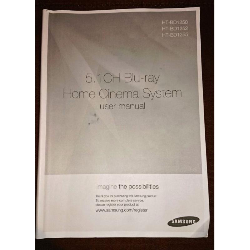 Samsung HT-BD1252 Home Cinema System with Blu Ray Player