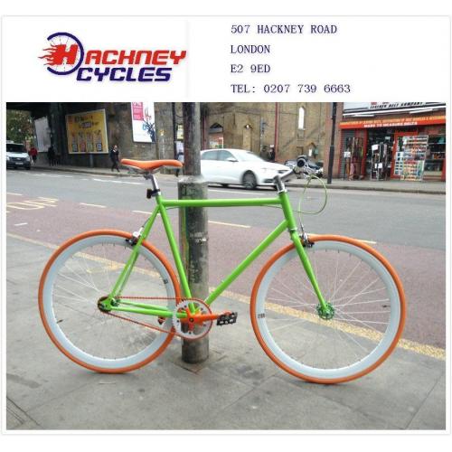 Brand new single speed fixed gear fixie bike/ road bike/ bicycles + 1year warranty & free service bq