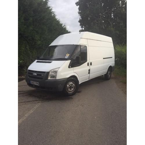 Ford transit van lwb high roof 2007