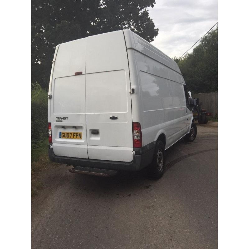 Ford transit van lwb high roof 2007