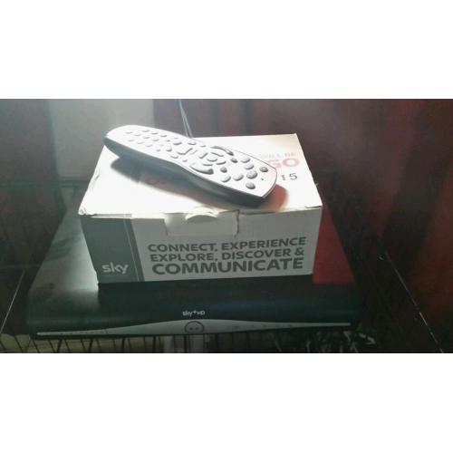 Sky HD box and router