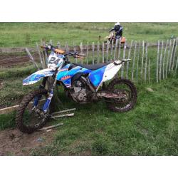 Ktm 250 sxf 2012 electric start model