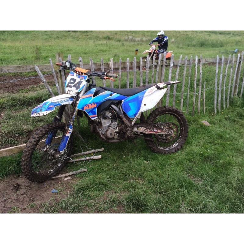 Ktm 250 sxf 2012 electric start model