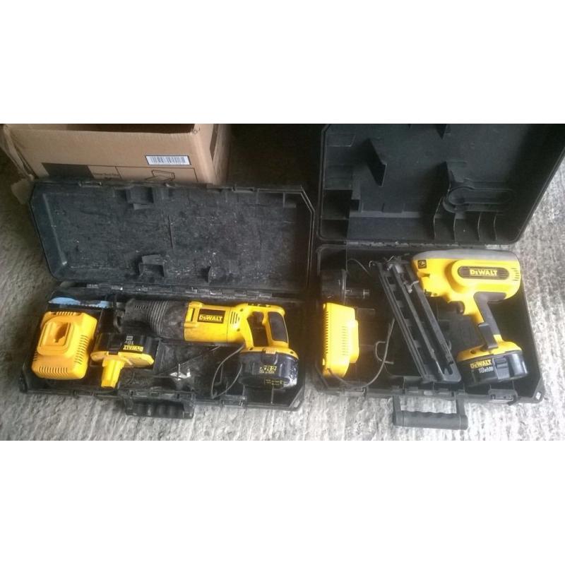 Cordless and electric tools