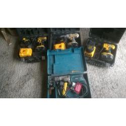 Cordless and electric tools