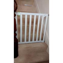 Stair gate from Mothercare for wider stairs