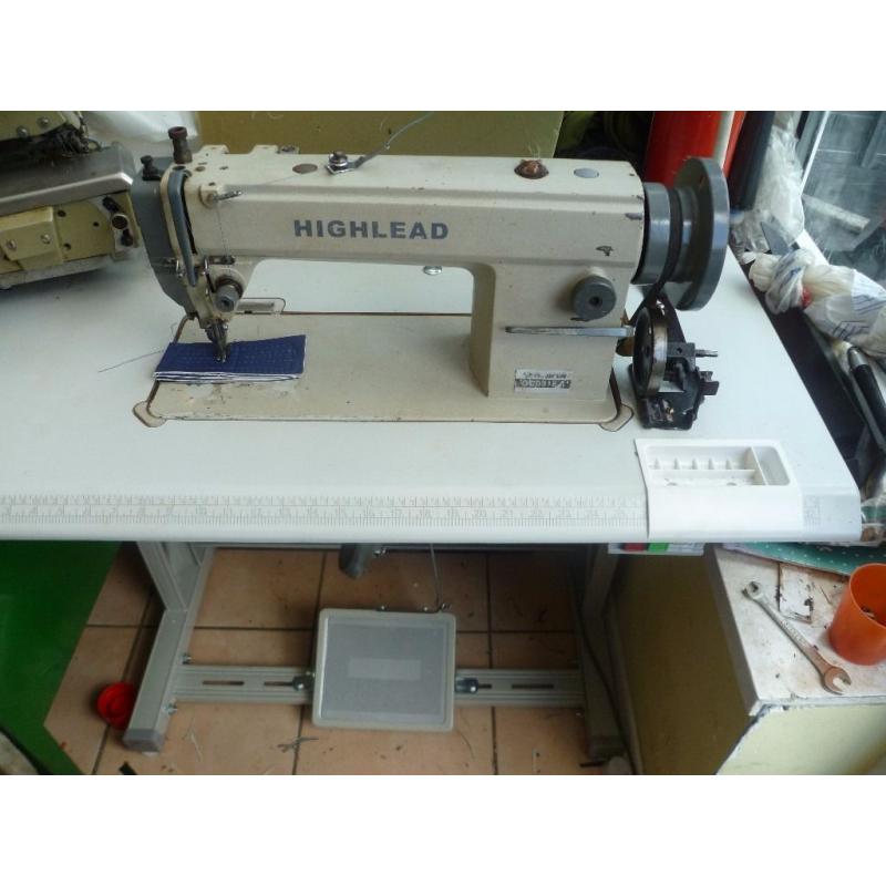 Highlead Industrial WALKING FOOT TOP & BOTTOM FEED machine Model GC0318-1