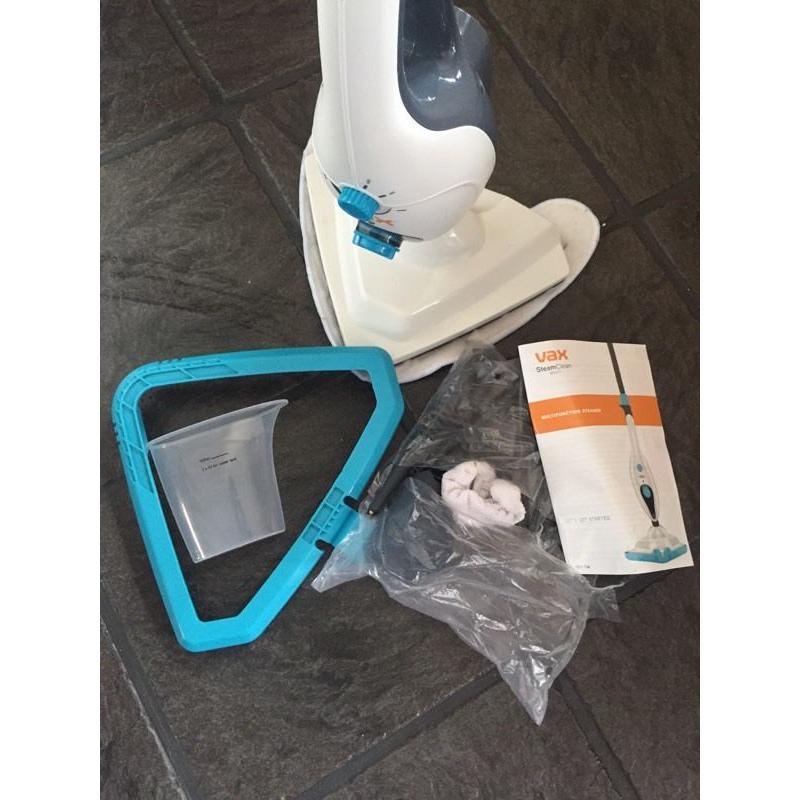 VAX Steam Clean Multi S85-CM Steam Mop - White & Blue