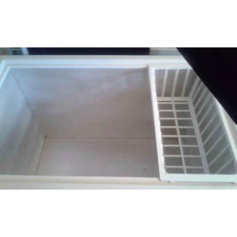 Chest freezer.