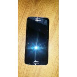 Samsung galaxy s6 edge with cracked screen