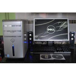 Dell Inspirion 530, Dual Core 1.60GHz, 3GB Ram, 320GB HDD, 19''LCD, Keyboard & Mouse, Speakers, Win7