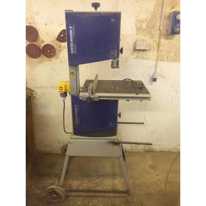 Elekra beckum bandsaw BAS 316g band saw 240