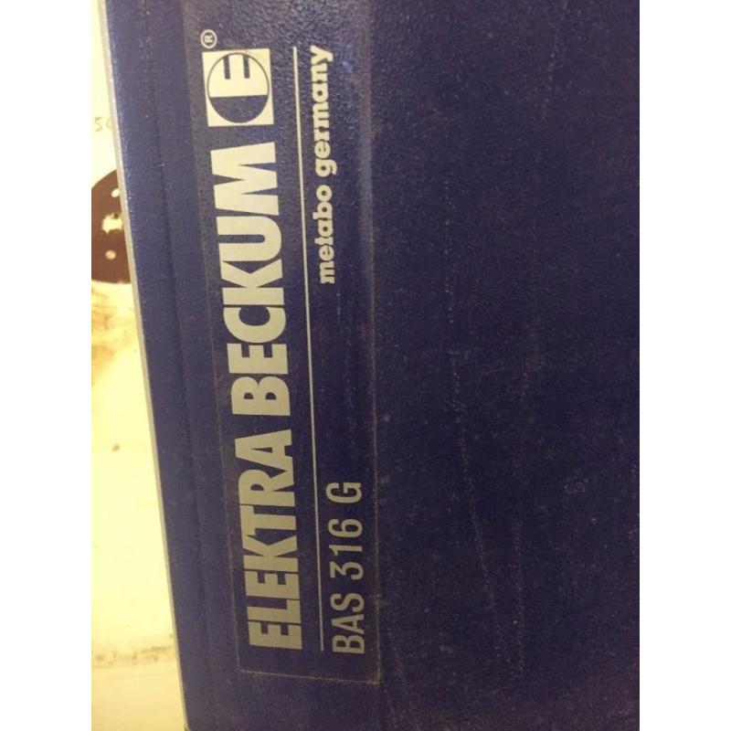 Elekra beckum bandsaw BAS 316g band saw 240