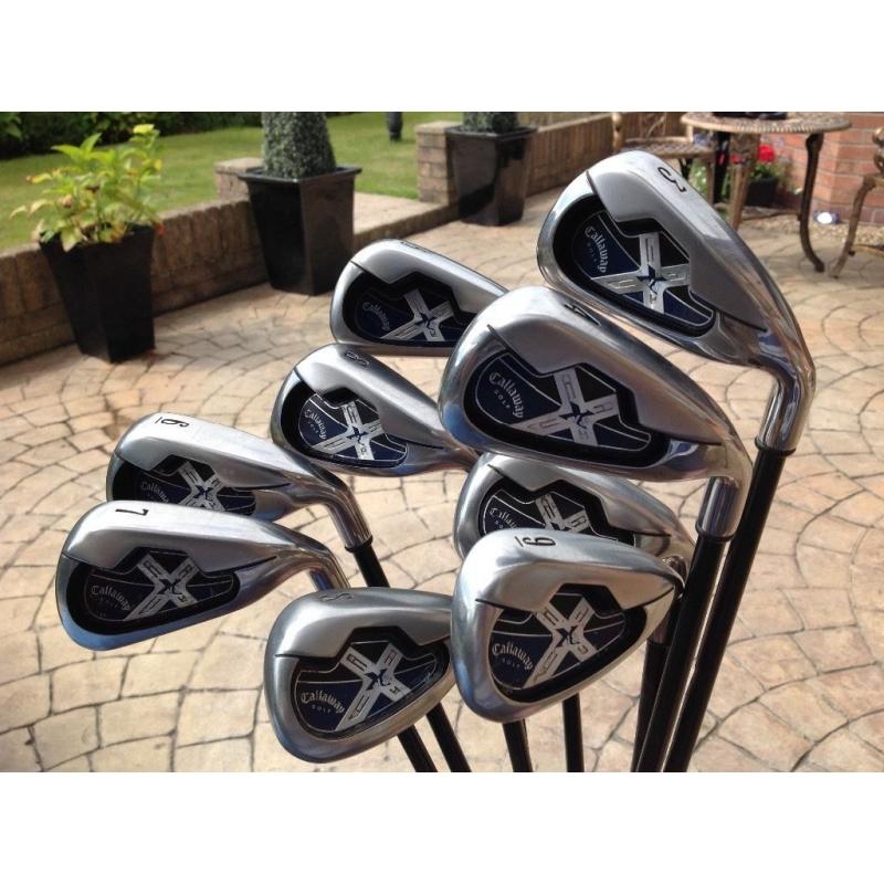 Callaway X18 Golf Irons (3-SW), Graphite Shafts