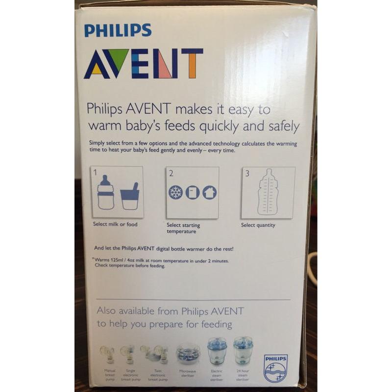 Philips avent digital bottle and baby food warmer