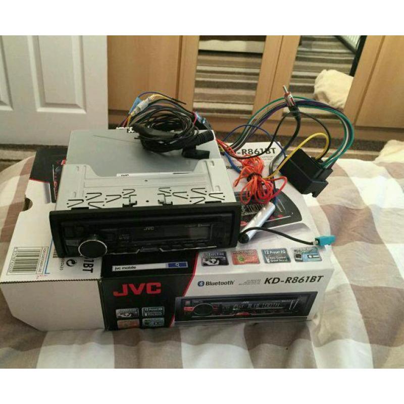 JVC Car CD Player/Radio/Bluetooth