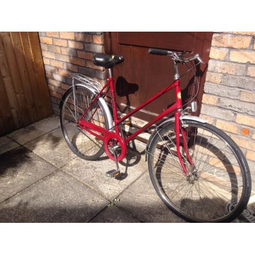 Vintage Hercules Commuter ladies bike