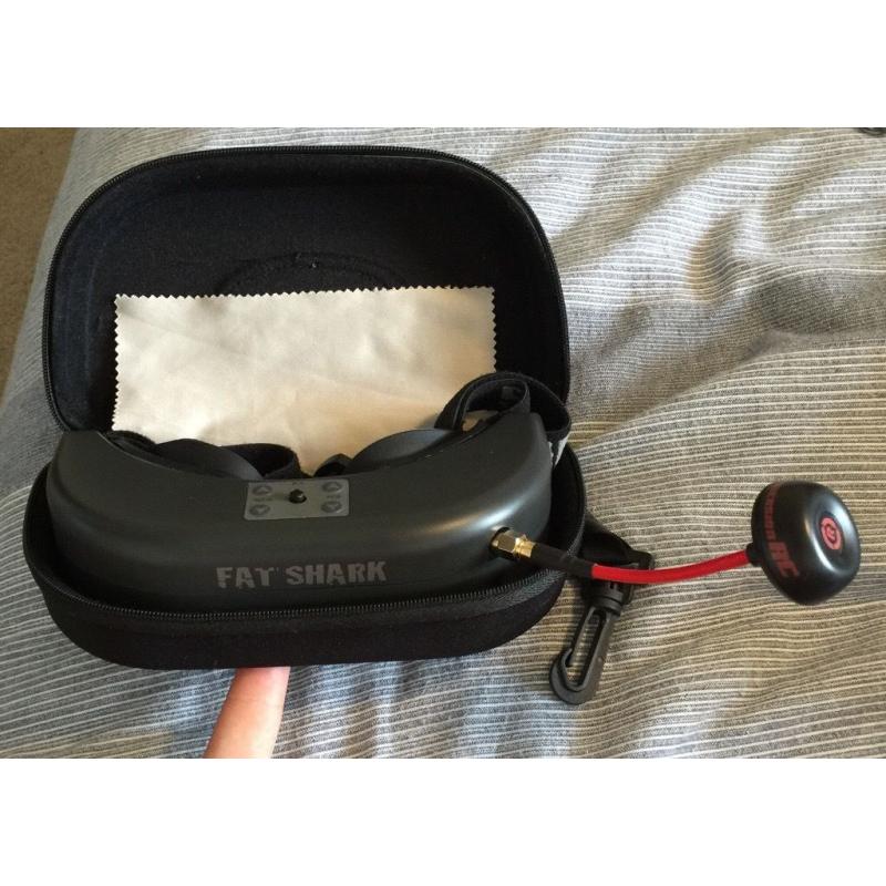 Fat Shark Predator V2 Goggles, Everything in box, brand new, used only once!