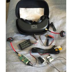 Fat Shark Predator V2 Goggles, Everything in box, brand new, used only once!