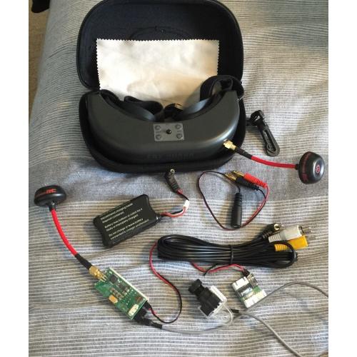 Fat Shark Predator V2 Goggles, Everything in box, brand new, used only once!