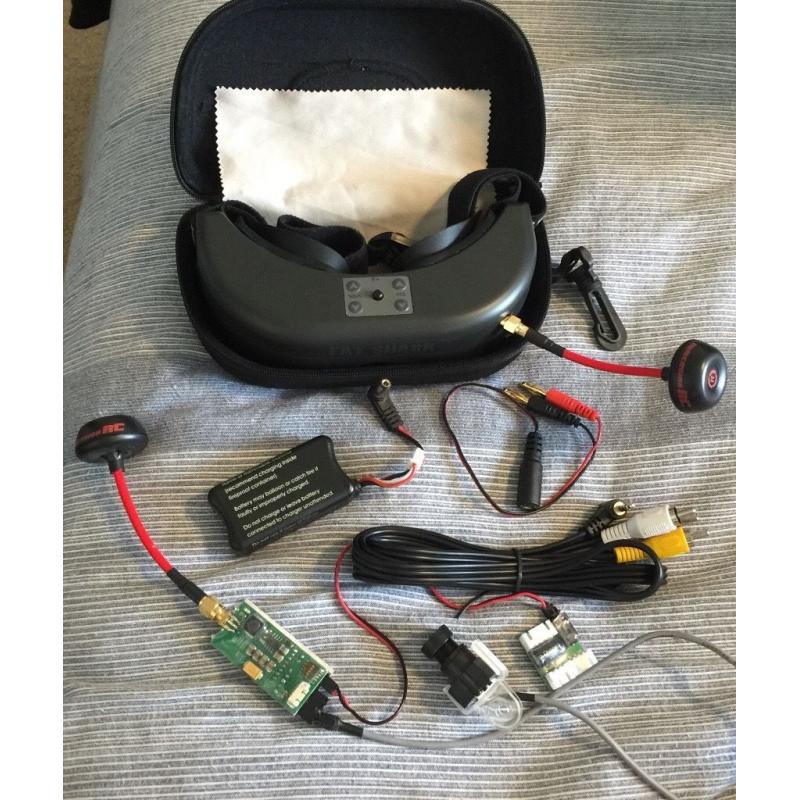 Fat Shark Predator V2 Goggles, Everything in box, brand new, used only once!