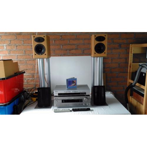 Yamaha AV Amplifier, Celestion Speakers and Samsung DVD Player