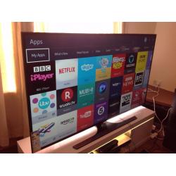 Samsung 55-inch Smart full 4K ULTRA HD LED TV-UE55JU6000,built in Wifi,Freeview,Excellent condition