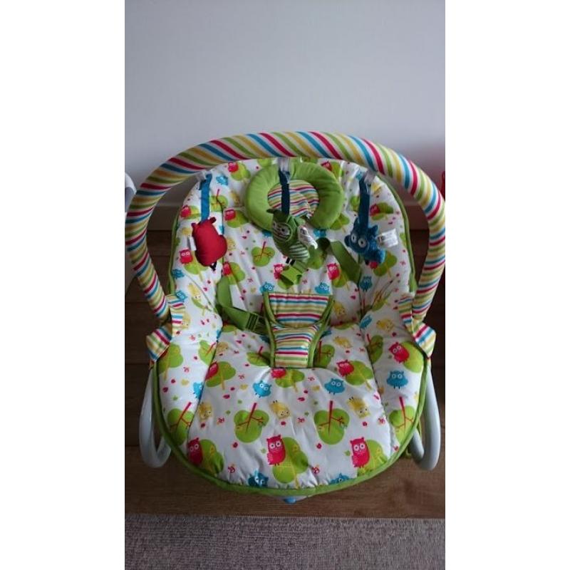 Mothercare Owls 2 in 1 Rocker and Bouncer