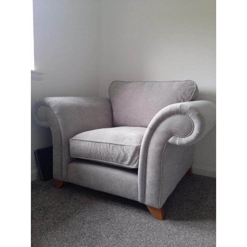 Large Grey Armchair- never been used