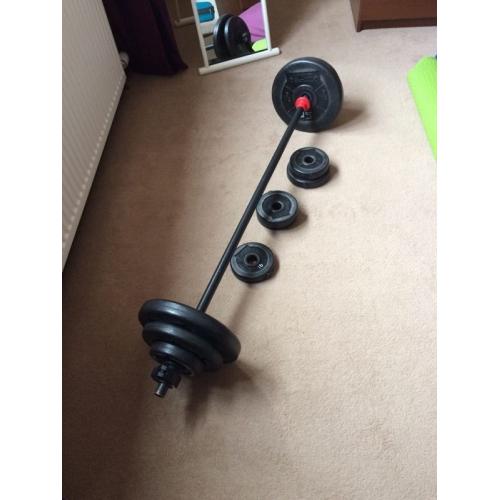 Weights for body pump