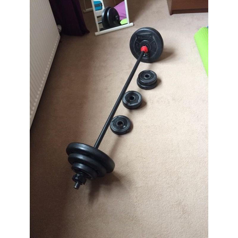 Weights for body pump