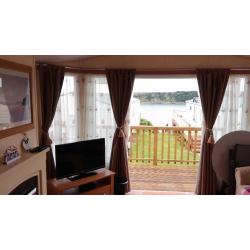 6 berth static caravan for sale at Haven site Lydstep.