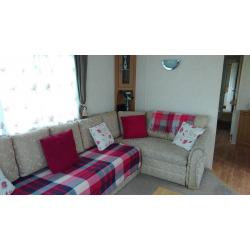 6 berth static caravan for sale at Haven site Lydstep.
