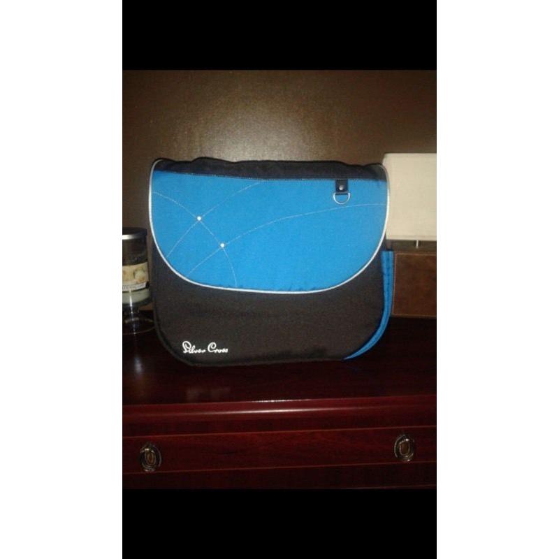 Blue silvercross changing bag