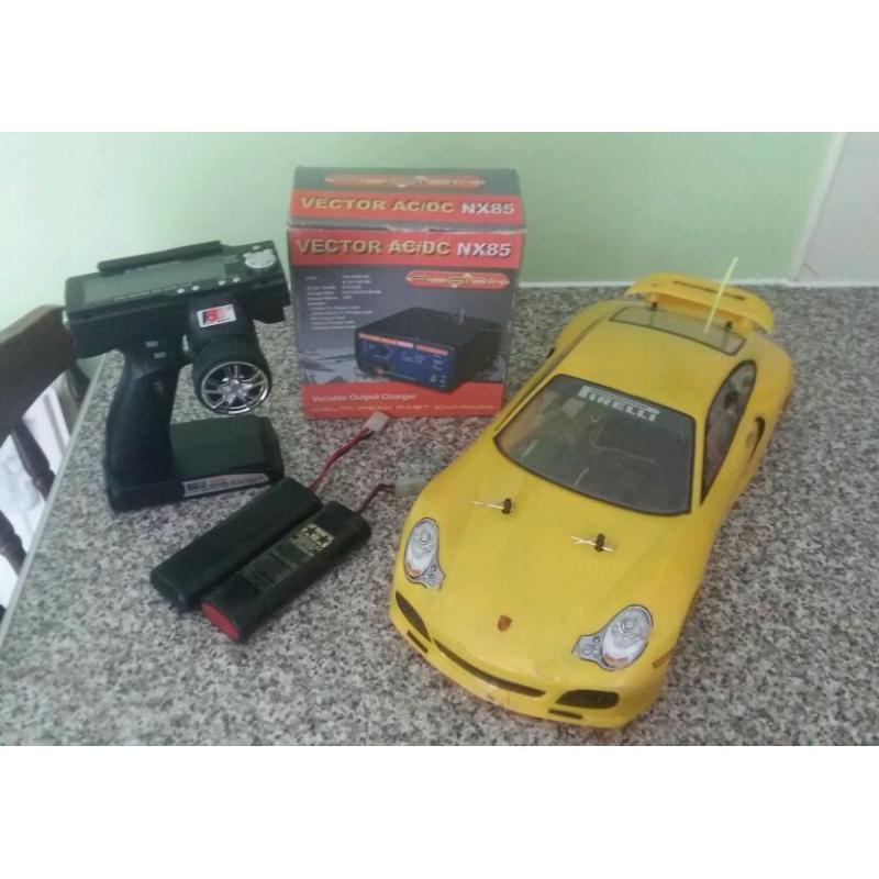Tamiya tl01 rtr porsche drift car