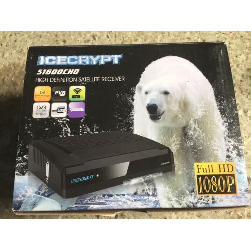 IceCrypt HD satellite Receiver brand new