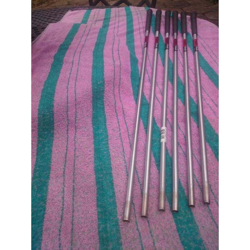 KBS C-Taper Stiff Flex Shafts 5 - PW 0.355 Taper Tip Iomic Grips New Pulls