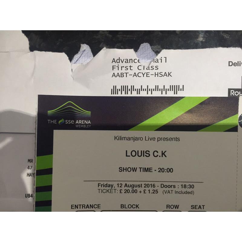 Louis.C.K tickets Wembley