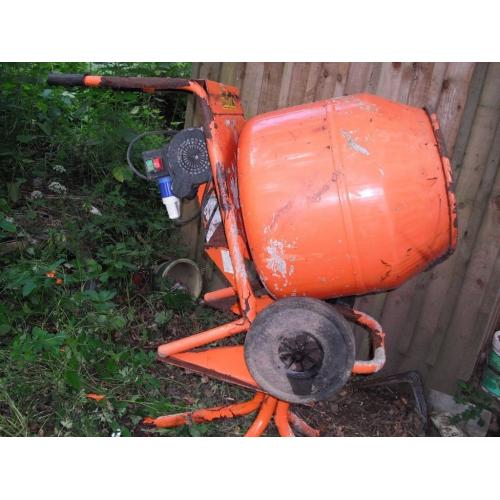electric cement mixer , belle mini 150 /240 v mixer