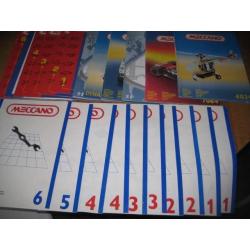 Meccano sets (31) in 4 boxes= 32 kgs in weight,manuals,meccano storage cases,lots of extras