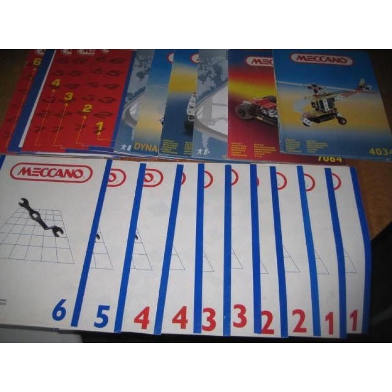 Meccano sets (31) in 4 boxes= 32 kgs in weight,manuals,meccano storage cases,lots of extras