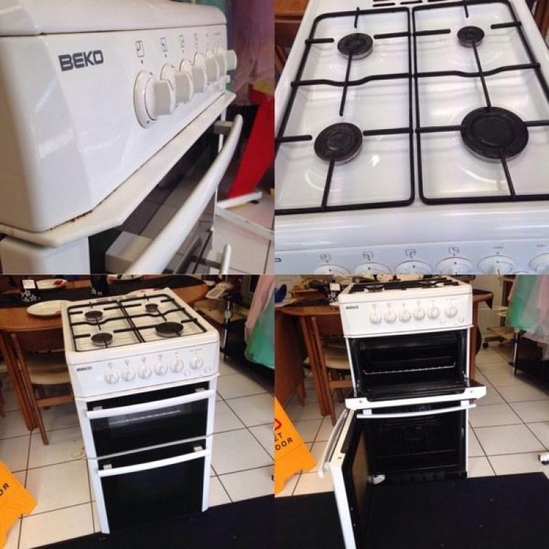 White beko gas cooker