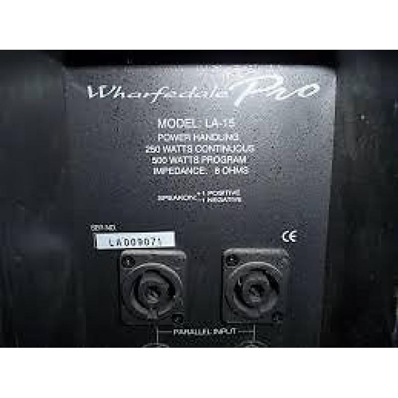 Wharfedale Pro LA-15 Speakers (Pair)