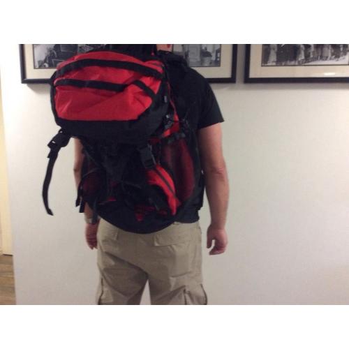 huge backpack